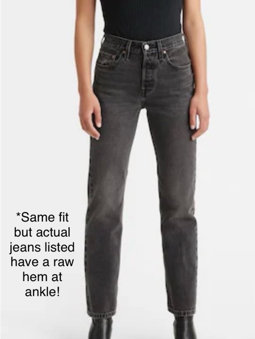 Levi's 501 Original Fit Jeans ***Raw Hem***